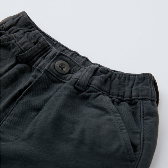 NWT ZARA Super Comfort Charcoal Pants 5T - Picture 2 of 5